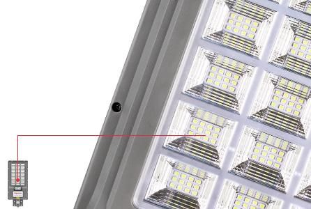 Bspro All in One Lights Outdoor Waterproof Lighting Pole 300W Lamp Integrated LED Solar Street Light