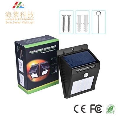 Solar LED Sensor Wall Light Hl-2A20