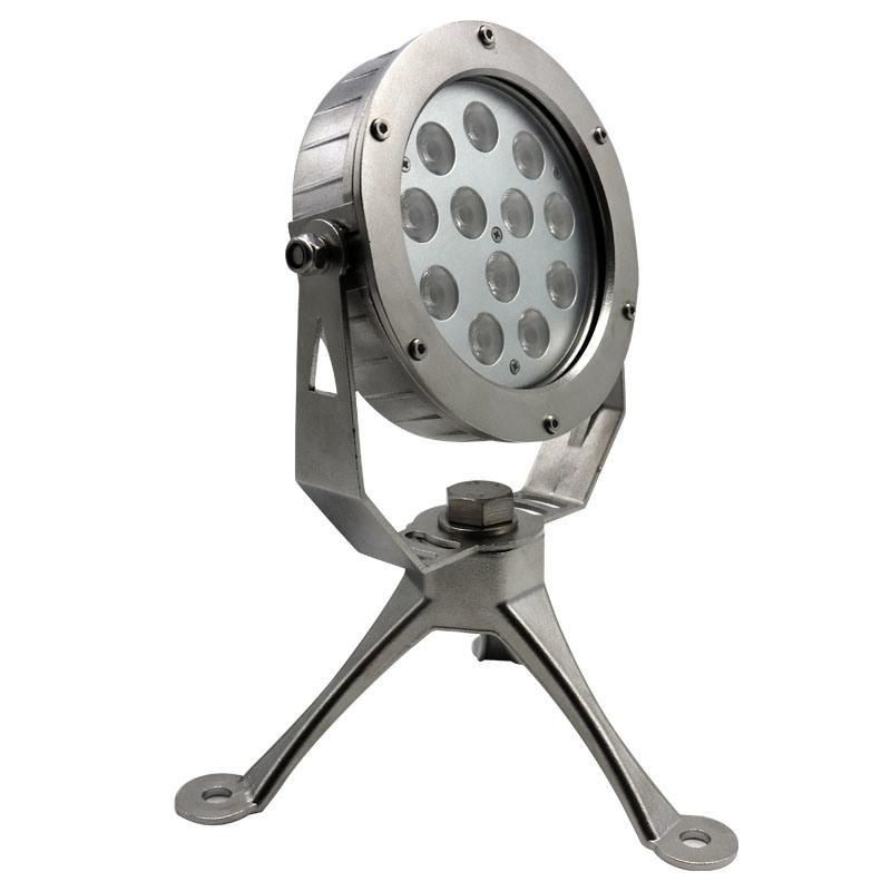 Waterproof IP68 12X1w LED 24VDC 316 Stainless Steel Underwater Spot Light