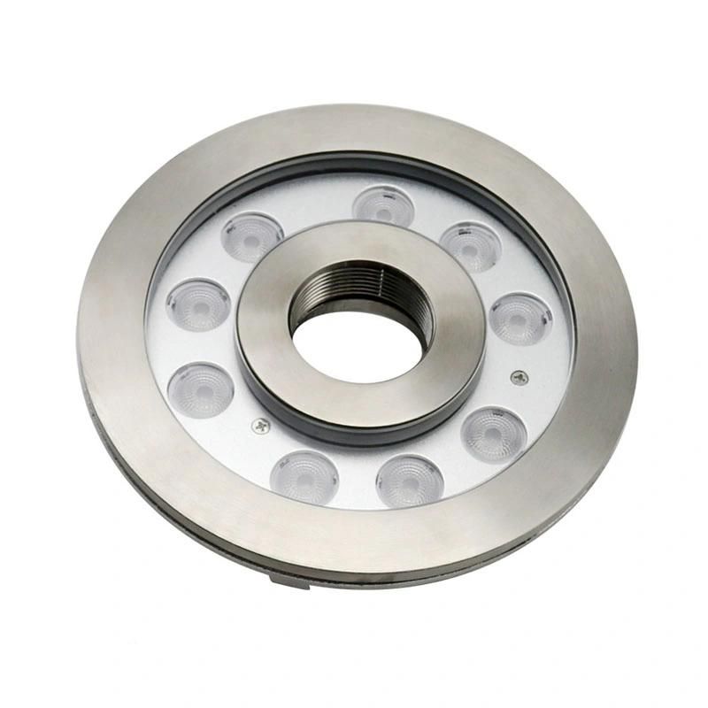 9 SMD LEDs IP68 Waterproof DC12V DC24V RGB Color Underwater LED Fountain Light