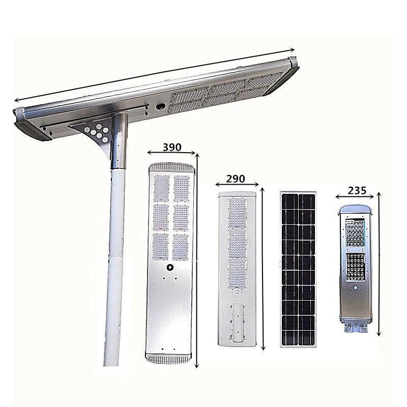 China Manufacture ISO9001 Outdoor 80W/100W/120W/150W/200W Temporary Solar 18V 100W Mono Sillion Garden/Highway/Street Light