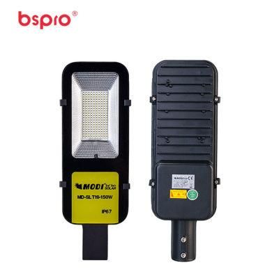 Bspro Waterproof IP65 Timer Light Control 150W 300W Industrial Integrated Solar Outdoor Street Lights