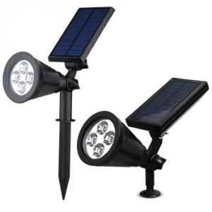 7 LED Solar Lamp Spotlight Auto Waterproof Solar Powered Lawn Lamp Wall Light Outdoor Garden Decoration Lighting