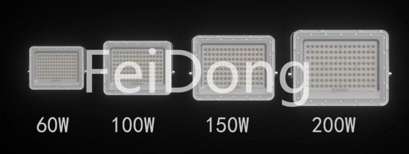 Waterproof Durable Hight Quality 60-200 Watts Solar Floodlight LED Flood Light