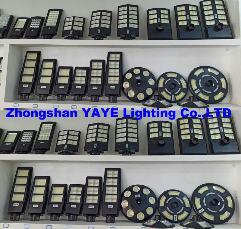 Yaye 2021 Hot Sell 300W 250W 200W 150W 100W 50W TUV SGS ISO CE Solar Street Road Garden LED Lamp 1000PCS Stock/Radar /Remote / 3 Years Warranty