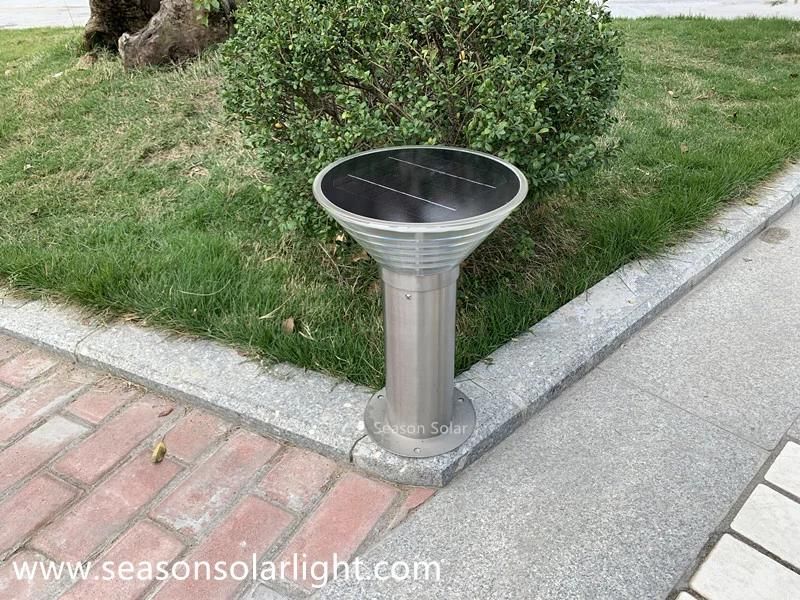 Outdoor Solar Style Lighting Garden Pathway Decorative IP65 LED Lawn Light with Warm+White LED