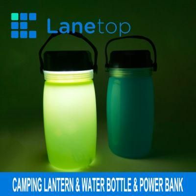 Outdoor Solar Camping Lantern with Power Bank