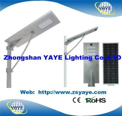 Yaye 18 All in One 60W Soalr LED Street Light /60W Solar LED Road Lamp with 3 Years Warranty