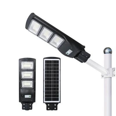 Integrated Road Lamp ABS 50W 100W 150W 200W 250W 300W Outdoor All in One LED Solar Street Light