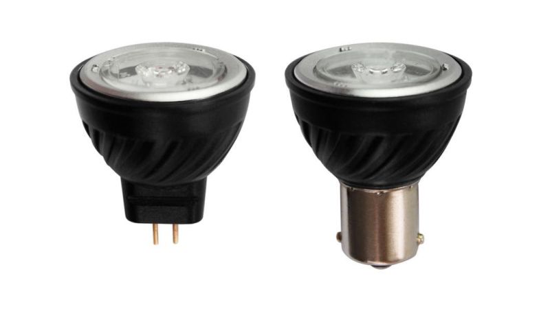 2.5W High Lumen Output MR11/Ba15s LED Spotlight Bulbs