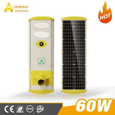 Portable 60W Solar LED Street Light Factory Price