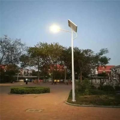 6m 30W Split Solar Street Light with 100W/18V Solar Panel Mono Crystalline High Efficiency