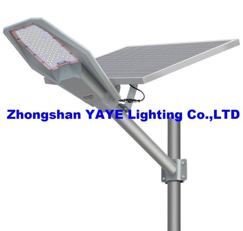 Yaye 18 Hot Sell Newest Design 400W/300W/200W/100W LED Solar Street Garden Road Light with Remote Controller/Radar Sensor/ 1000PCS Stock/3 Years Warranty