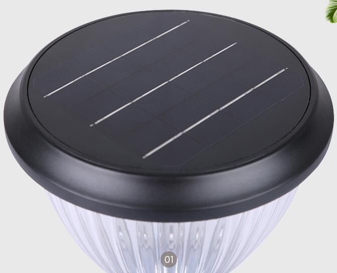 Hot Selling IP65 Intelligence Light Sensor Garden Light High Brightness 5W LED Solar Garden Lights