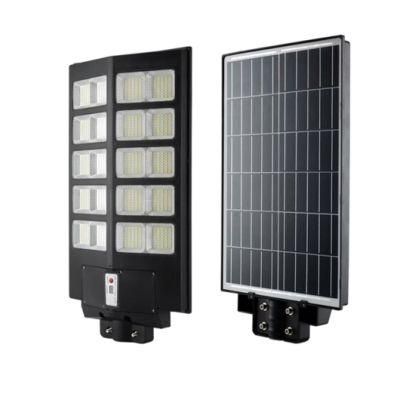 Outdoor IP65 Waterproof LED 100W 200W 300W 400W 500W All in One Outdoor Solar Street Lamp Motion Sensor