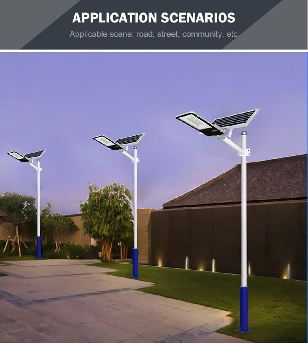 2 Years Warranty High Energy Efficiency IP65 Waterproof 100W 150W 200W Solar LED Street Light