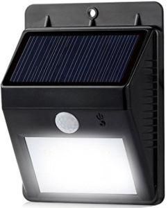 PIR Solar LED Outdoor Powered Emergency Motion Sensor Security Garden Smart Wall Light