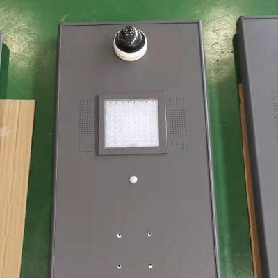 High Power Integrated Solar Lights with CCTV Camera 80W LED Power
