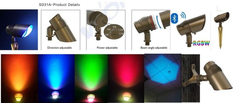 LED Accent Light Spotlight Waterproof Mutifunctional Landscape Lighting Lawn Light