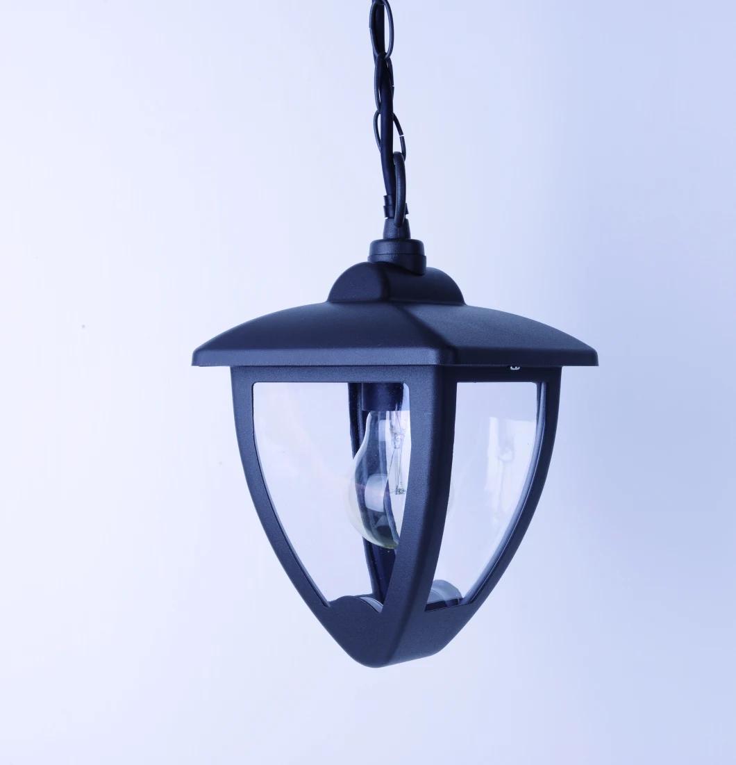 Classic Style Garden Hanging Lamp, Outdoor Waterproof Hanging Lamp Aluminum Dia Casting Garden Light IP65 E27, Max. 60W