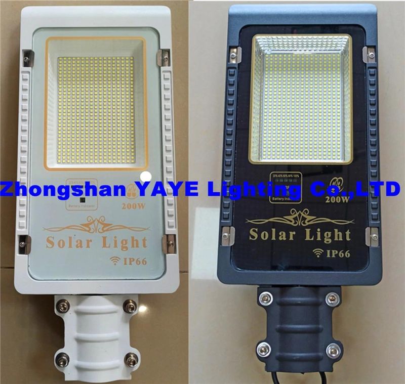 Yaye 18 Best Sell 50W/80W/100W/150W/200W/300W Solar LED Street Road Lighting /Solar LED Garden Lighting