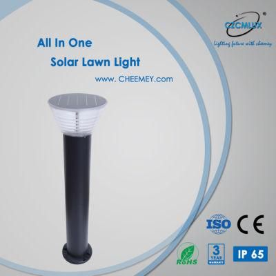 Economical Solar Bollard Lawn Light with High Quality Lithium Battery