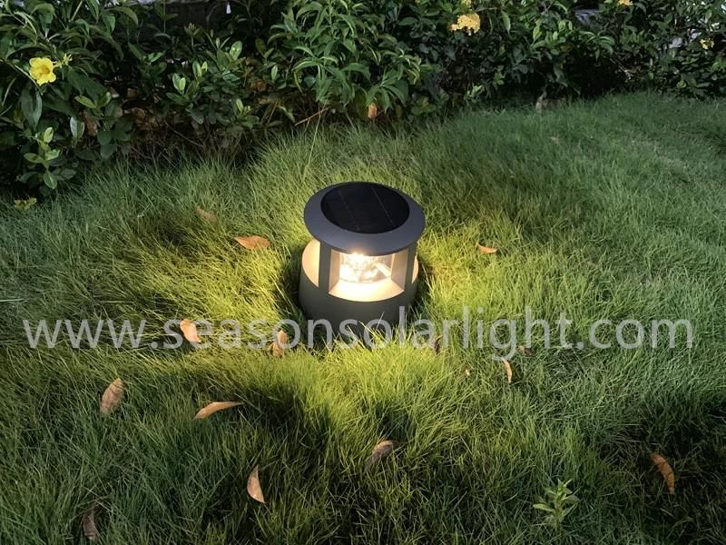 High Lumen LED Solar Lighting Product Outdoor Solar Pillar Light for Garden Lawn Decking Lighting