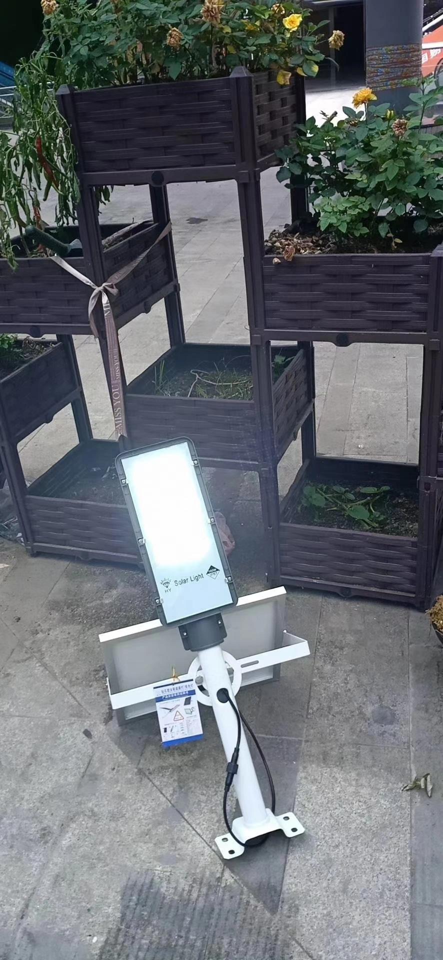 Diamond Solar Power LED Street Light 100W 200W 300W IP67 Outdoor Garden Courtyard