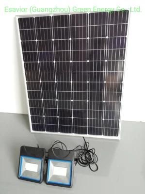 Esavior 1800lm Solar LED Lamp Flood Light for Outdoor Using