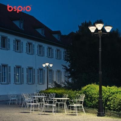 Bspro Decorations New Design Outdoor Waterproof Lighting Aluminium LED Solar Garden Light