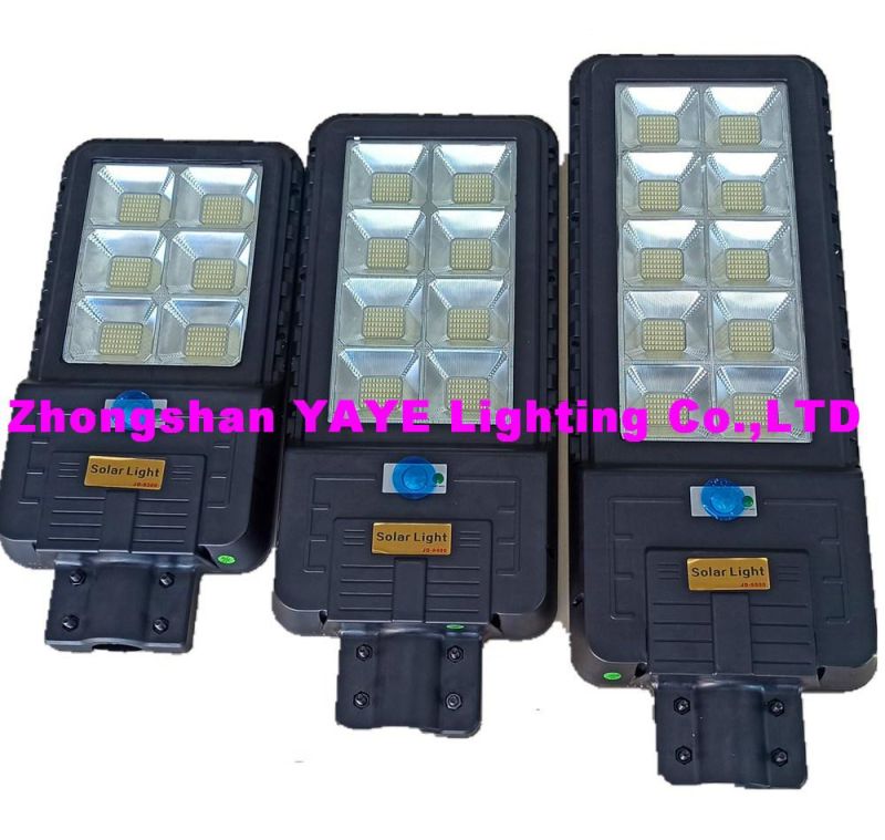 Yaye 2021 Hot Sell 300W All in One LED Solar Street Road Lighting / Solar Garden Lighting with Rador Control / Motion Sensor+ PIR Controller