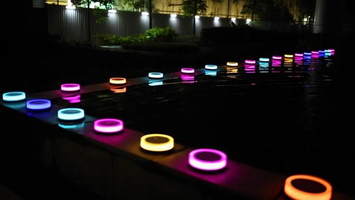 RGB Swimming Pool Lighting Waterproof Floating LED Pool Light