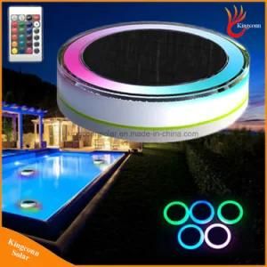 IP68 Colorful LED Solar Floating Pool Light with Remote Control
