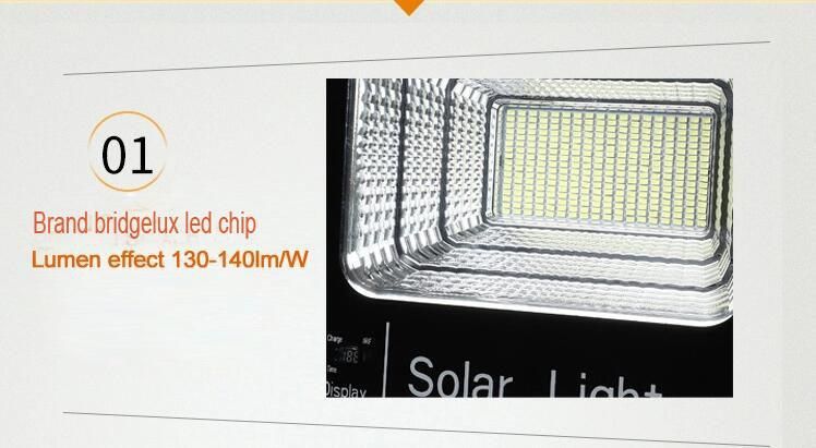 Solar Powered LED Dusk to Dawn Floodlight 25W 40W 60W 100W 200W Aluminium IP67 Sensor Light