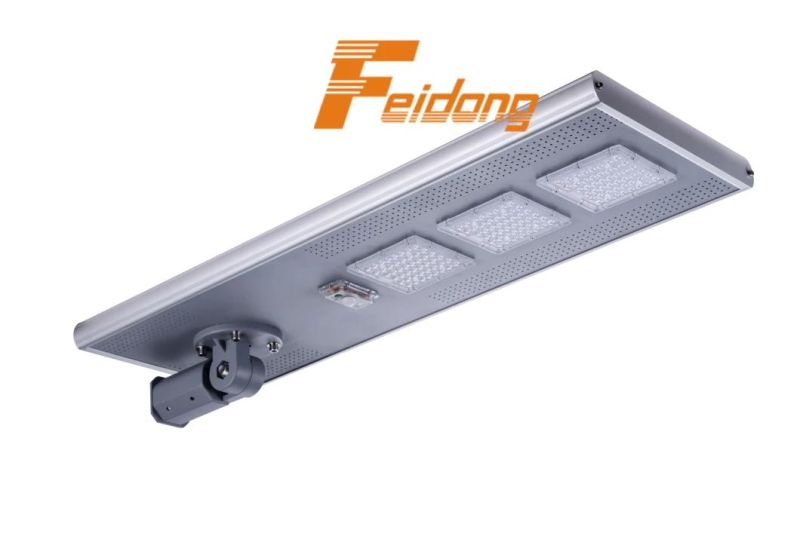 High Quality Durable IP66 Waterproof Outdoor Road Light 100W 200W 300W All in One Integrated LED Solar Street Light