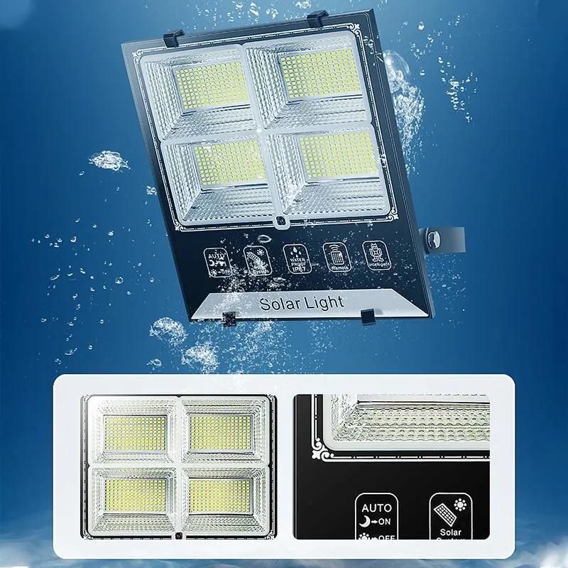 Commercial LED Flood Lights Factory IP65 DC Voltage Outdoor Lighting LED Flood Solarlight Fixtures Motion/Radar Sensor 100W LED Lights Solarlight