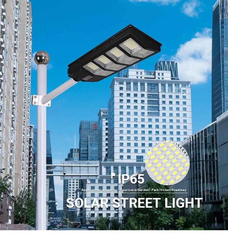 100W 200W 300W LED Solar Powered Street Light