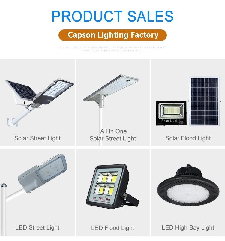 50W Solar Street Light Hot Sale Factory Solar Street Light 10W 20W 30W 50W 100W Aluminium Garden Outdoor Waterproof IP65 Solar LED Street Light CS-Tyys