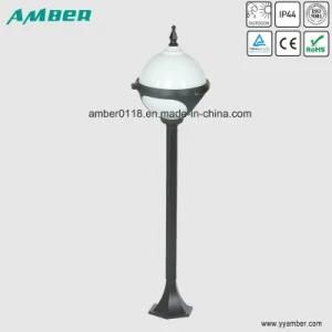 Opal Ball 60W Garden Pole Light