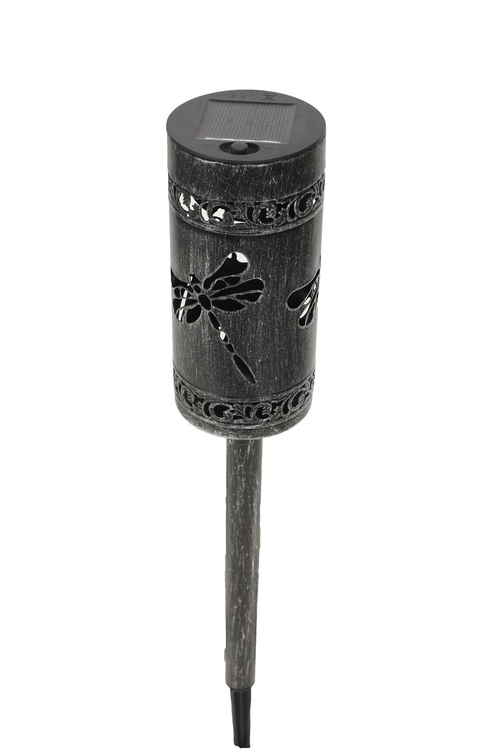 Solar Garden Light Metal Stake Light Path Light (dragonfly pattern)