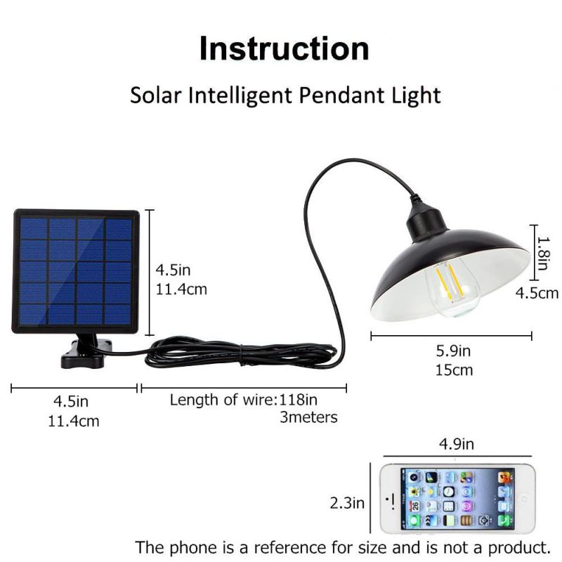 Solar Pendant Light