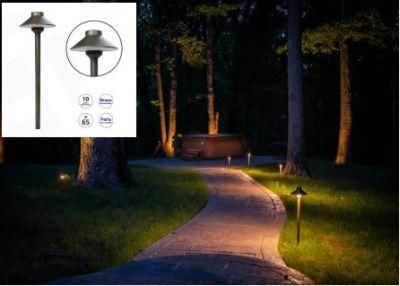 Lt-2502 Brass Landscape Lighting with LED Light Bulb for Home Lighting