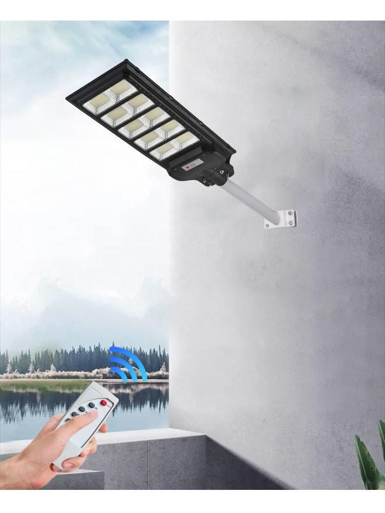 High Brightness Solar Street Lamp 100W 200W 300W All in One Solar Panel LED Street Light