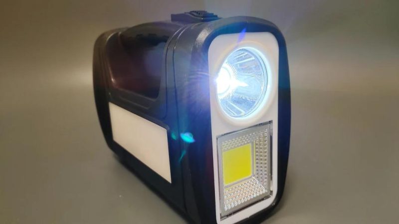 Portable Emergency Solar Kit with LED Bulbs Lights