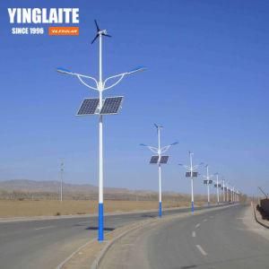 Separate Solar Panel Lithium Battery Solar Street Light Pure White 3000lumens