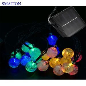 Outdoor Solar Colored Christmas Garden Landscape Decorative Solar String Lights