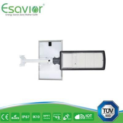 Esavior 180lm/W LED Lumen 30W LED Solar Street/Wall Lights All in Two Series