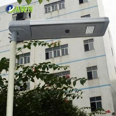 20W Lithium Battery LED All in One Outdoor Solar Street Light with Sensor