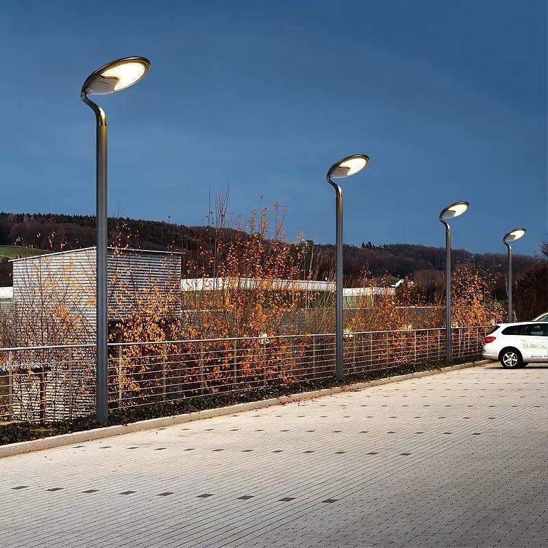 IP65 Easy Install Waterproof Aluminium Outdoor Energy Saving LED Solar Power Street Road Garden Lamp with Panel and Lithium Battery