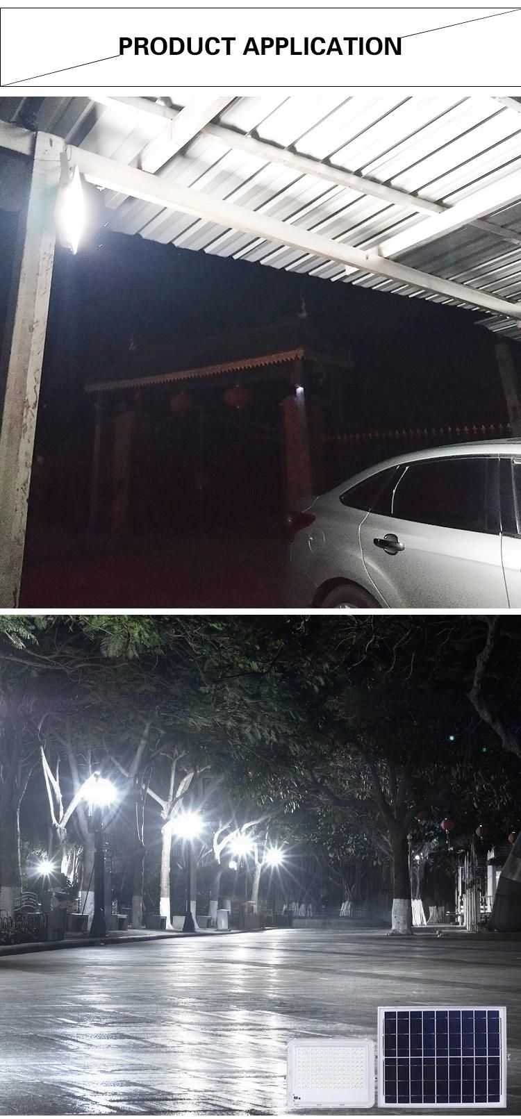 Outdoor Waterproof IP65 Street 100W 200 300W Solar Charging Lamp
